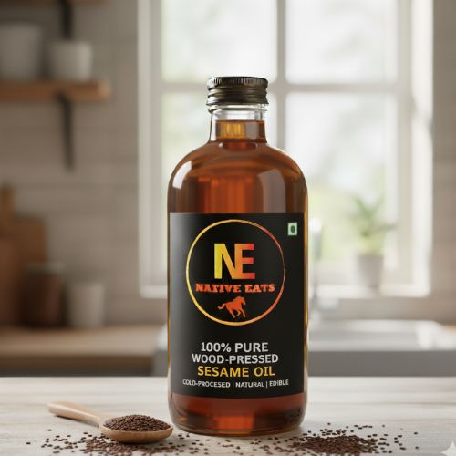Wood Pressed Sesame Oil Wood Pressed Sesame Oil